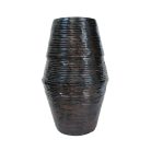 Magas váza dekoráció/tároló, tetővel