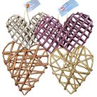 Szívecske díszek többféle színváltozatban és méretben