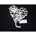 Szívecske díszek többféle színváltozatban és méretben