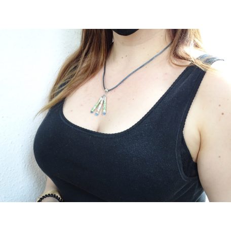 Three-point necklace jewelry