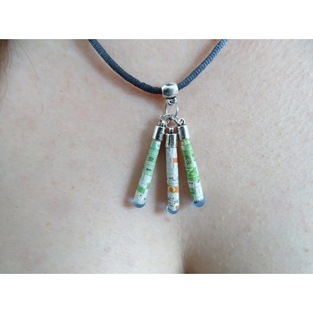 Three-point necklace jewelry