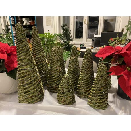 Stylized Christmas tree decoration, medium