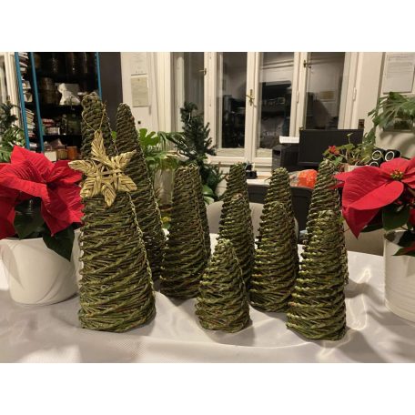 Stylized Christmas tree decoration, medium