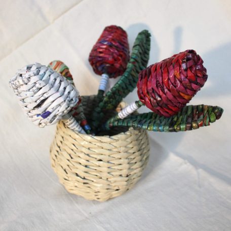 Színes tulipán ajándék