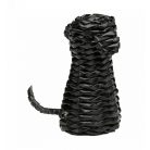 Animal figurines with black and white patterns, several versions