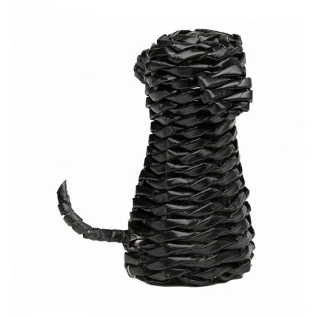 Animal figurines with black and white patterns, several versions