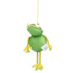 Small hanging frog decoration