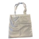 Textile bag in white and green