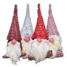 Hosszúkás télapó levehető kalappal