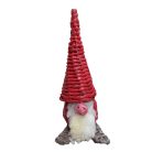 Hosszúkás télapó levehető kalappal