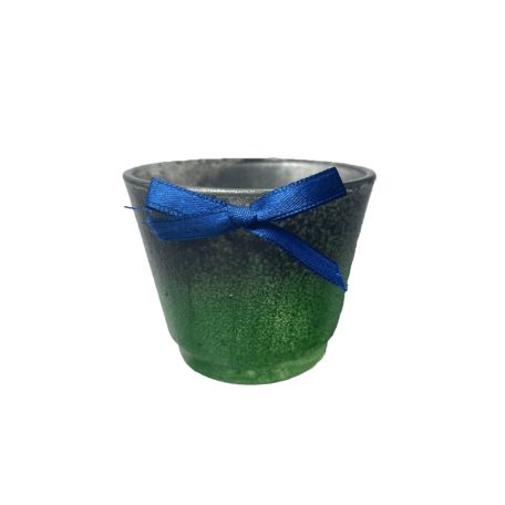 Színezett gyertyatartók