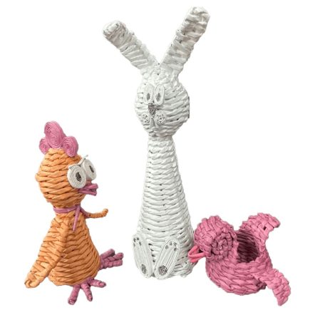 Kiskakas húsvéti dekoráció