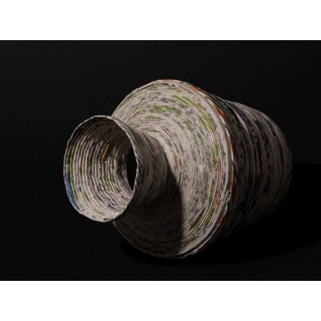 Decor vase made of paper, several types