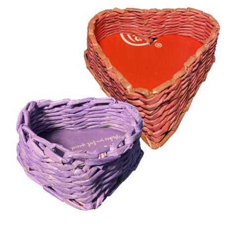 Heart-shaped tray, several colors