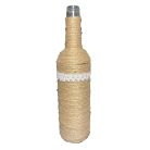 Wine glass with textile, asparagus